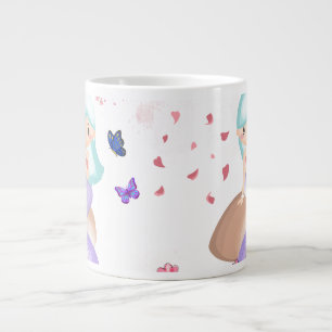 Elegant Abstrakt Art Mugg Jumbo Mugg