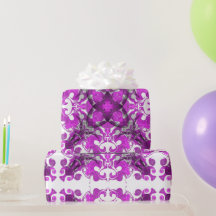 Elegant abstrakt boho rosa mandala butterfly swirl