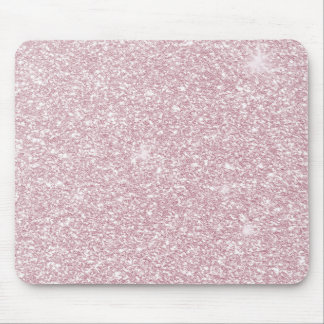 Elegant abstrakt för rosa trendig giftigt glitte musmatta