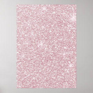 Elegant abstrakt för rosa trendig giftigt glitte poster