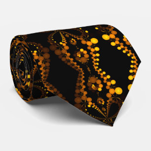 Elegant Abstrakt Geometry Neck Tie Slips