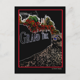 Elegant Abstrakt Grand Turk Vykort