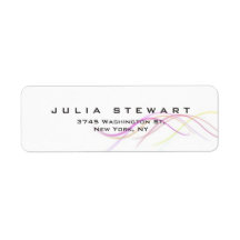 Elegant Abstrakt Kurvor Professionell Modern