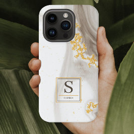 Elegant, Abstrakt, svart vattenfärg guld glitter