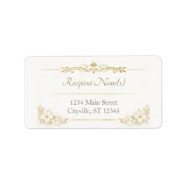 Elegant Address Labels – Personalized Mailing Adressetikett