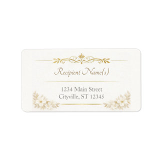 Elegant Address Labels – Personalized Mailing Adressetikett
