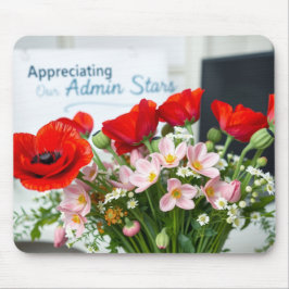 Elegant Admin Dag Blommig Tack Design Musmatta