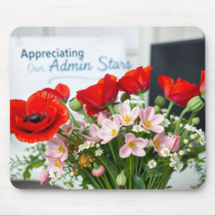 Elegant Admin Dag Blommig Tack Design Musmatta