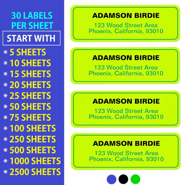 Elegant Adress-etiketter för e-post (Grönt-etikett Returadress Etikett (Personalized return address stickers
Durable green labels
Sophisticated mailing solutions
)
