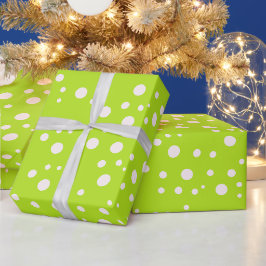 Elegant Aesthetic Grönt Gift Wrapping Papper Roll Presentpapper