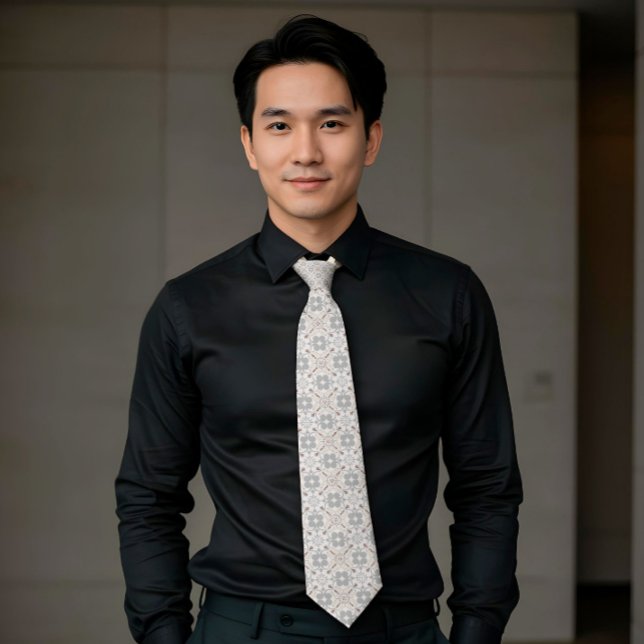 Elegant Aesthetics Spanish Geometric Pattern Tie Slips (Skapare uppladdad)