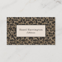 Elegant Affärskort Modern Blommigt Visitkort