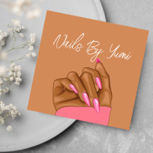 Elegant African American Nail Artist Manicurist