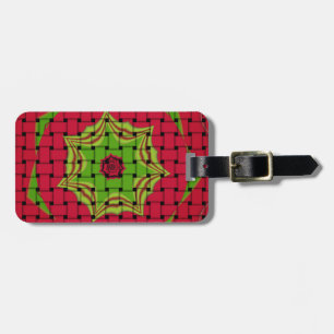 Elegant African Loely Woven vetor print mönster Bagagebricka