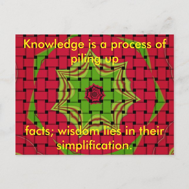 Elegant African Loely Woven vetor print mönster Vykort (Framsida)