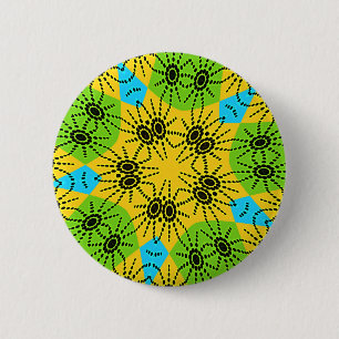 Elegant African Spider Motif vetor Art print! Knapp