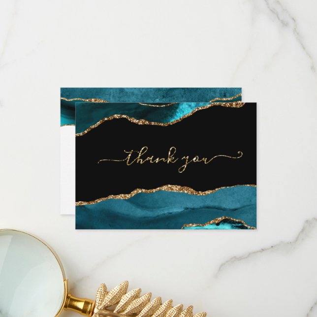 Elegant Agate Glitter Tack (Fram/Back In Situ)