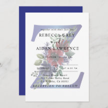 Elegant akvarell av en röd och blå blomsterbukett