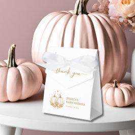 Elegant akvarell vita pumpor Tvilling Bebis Shower Presentaskar