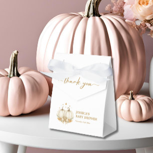Elegant akvarell vita pumpor Tvilling Bebis Shower Presentaskar