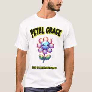 Elegant akvarellblomma konst – Vacker Handmålning T Shirt