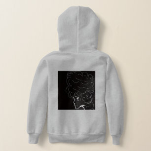 Elegant äldre dam hoodie t shirt