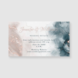 Elegant Alkohol Bläck Guld  Blue Minimal Modern