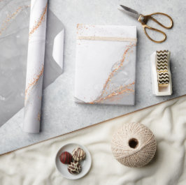 Elegant Alkohol Bläck med Glitter Guld Presentpapper