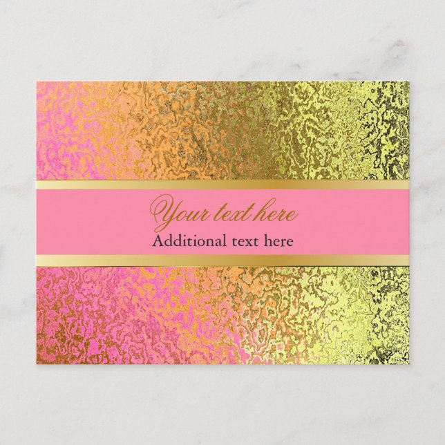 Elegant allt ändamålsenligt vykort (Framsida)