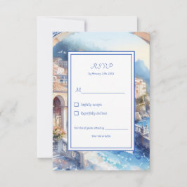 Elegant Amalfi-kusten Italien OSA Kort