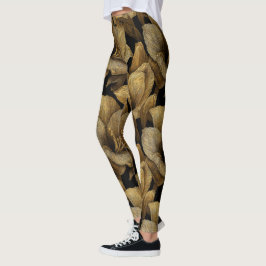 Elegant Amaryllis Kronblad Träningsvikter Leggings