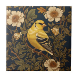 Elegant American Goldfinch Kakelplatta