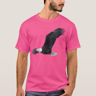Elegant American Örn i flygfotoportra T Shirt