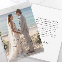 Elegant Ampersand-skriptteckensnitt 1, foto-Tack Tack Kort