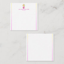 Elegant Ananas i Pinks och Guld