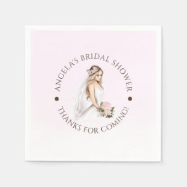 Elegant Anbud Rosa - Möhippa som ska tillhandahåll Pappersservett