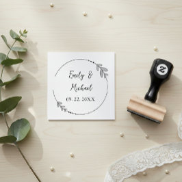 Elegant and Personalized Wedding Stamps – Custom Stämpel