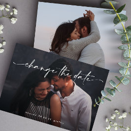 Elegant Ändra datum Multifoto QR CODE Spara Datumet