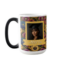 Elegant Anemoner Tryck Barnbarnsdotter Examen