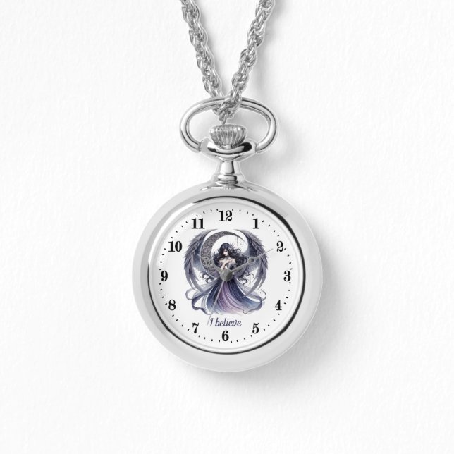 Elegant Angel älskare anpassade Armbandsur (Framsida)
