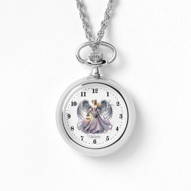 Elegant Angel älskare anpassade Armbandsur (Framsida)