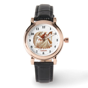 Elegant Angel älskare anpassade Armbandsur