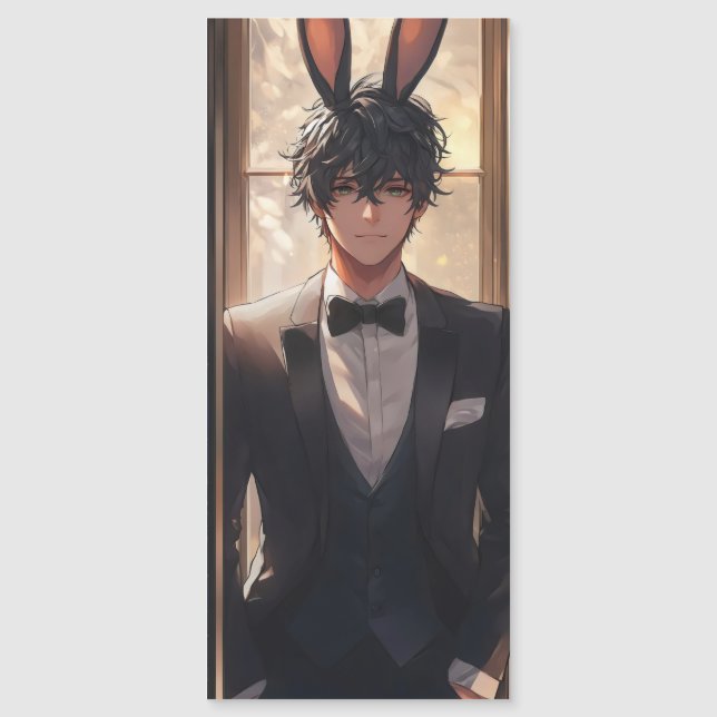 Elegant Anime Rabbit Man (Framsida)
