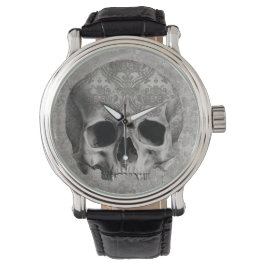 Elegant ännu Creepy Brocade Skull eWatch Watch Wat Armbandsur