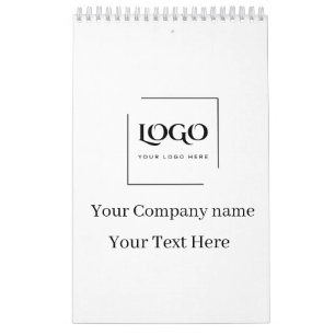 Elegant anpassa din logotypmall kalender