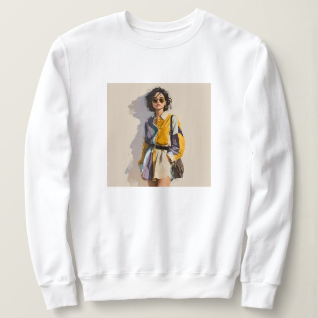 Elegant Anpassa Lägg Till Ditt Eget Foto dam  T Shirt (Design framsida)