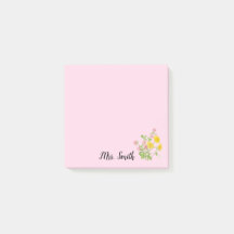 Elegant anpassad blomster monogram design