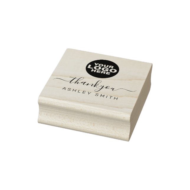 Elegant Anpassningsbar Business Logotyp Tack Rubbe Stämpel (Stämpel)