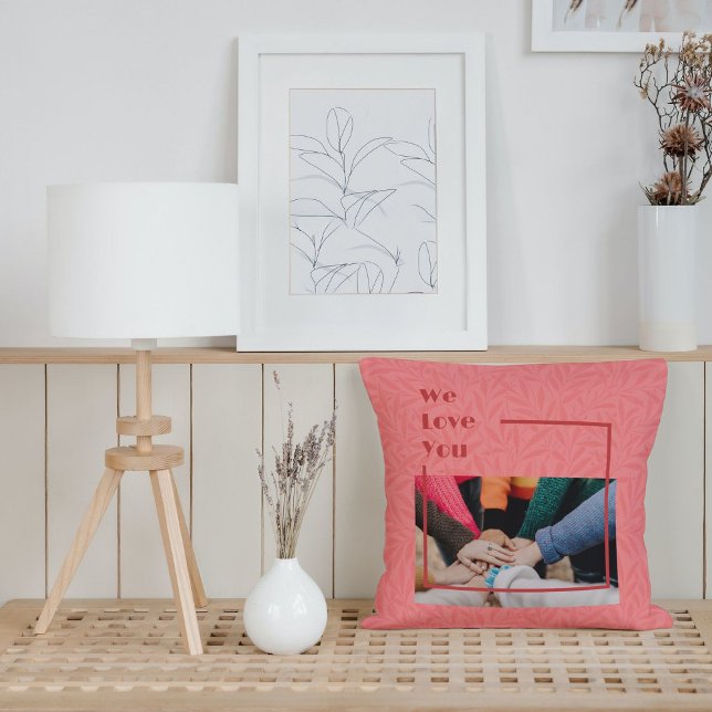 Elegant Anpassningsbar Gifts for Friends Flytta Aw Kudde (Gifts for Friends Moving Away)
