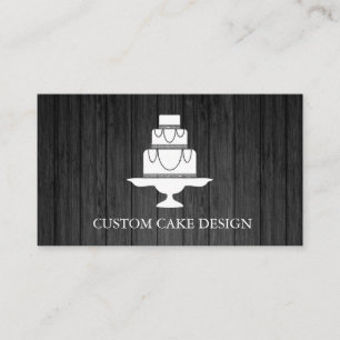 Elegant Anpassningsbar Kake Design Decoration Visitkort